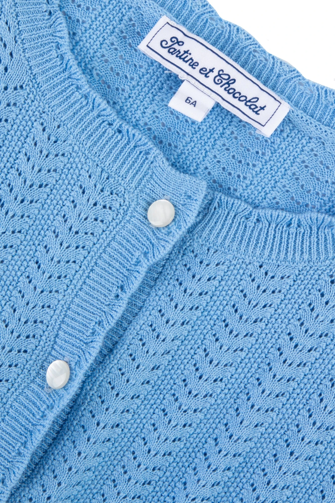 Cardigan - Bleu Maille 8 Cardigan - Bleu Maille – Image 6