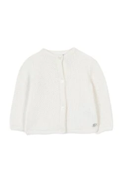 Cardigan - Ecru En Maille -Mode Enfantine TY18020 13 1 packshot