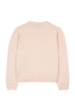 Cardigan - Rose Pâle Broderies Fleuries -Mode Enfantine TY18032 30 2 packshot