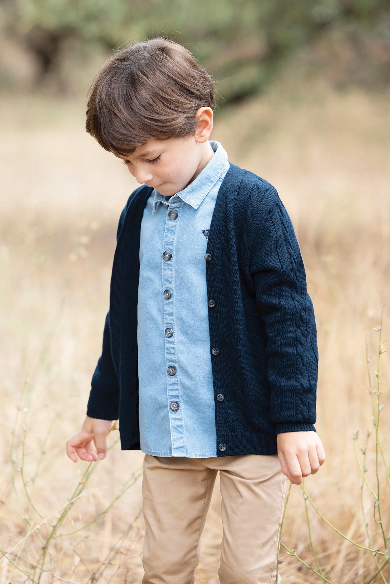 Cardigan - Marine Tréssé 3 Cardigan - Marine Tréssé