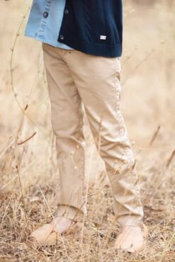 Pantalon - Beige Sergé