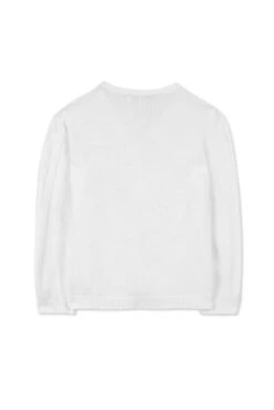 Cardigan - Blanc Tréssé 8 Cardigan - Blanc Tréssé -Mode Enfantine TY18043 01 2 packshot
