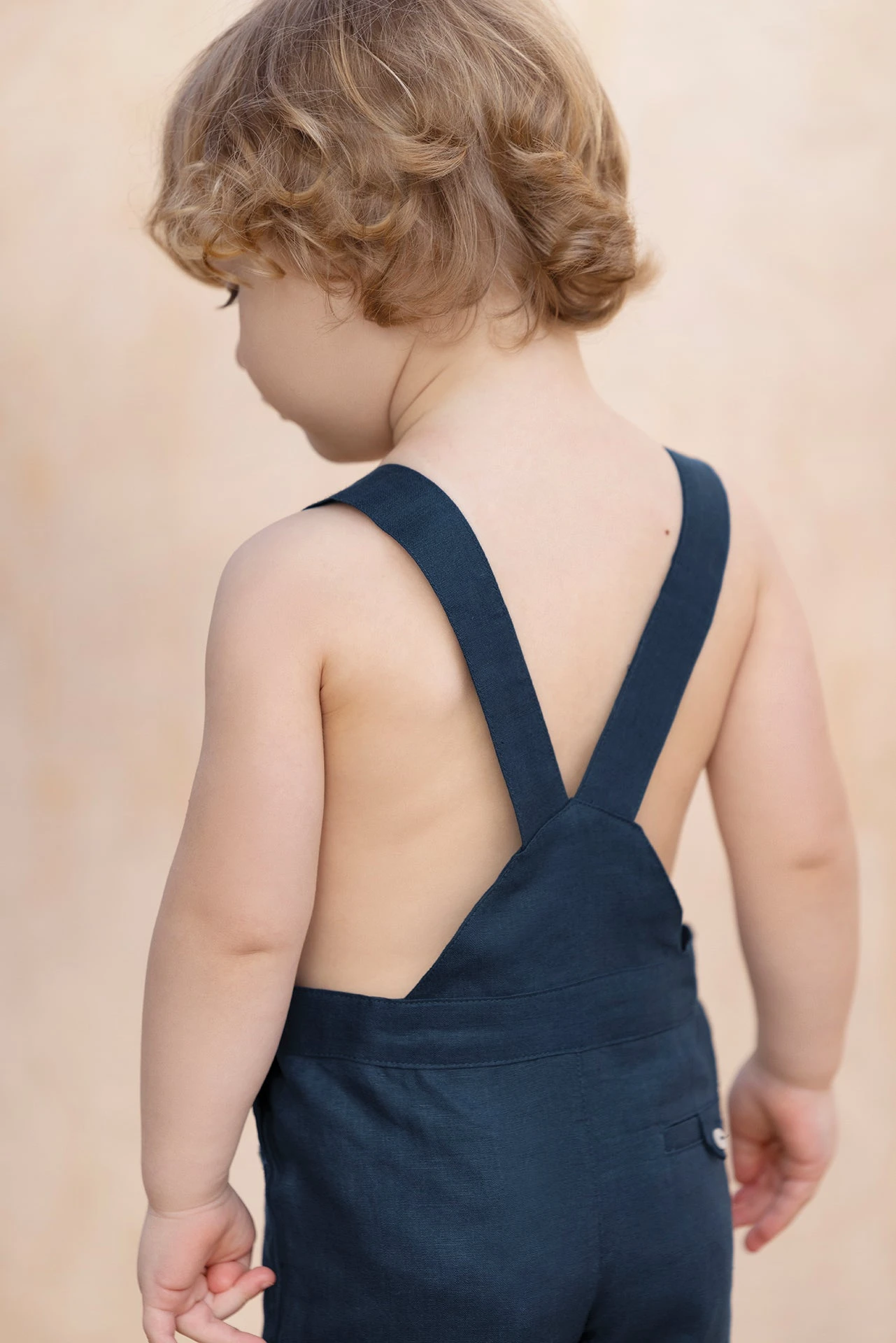 Salopette Courte - Marine Lin 5 Salopette Courte - Marine Lin – Image 3