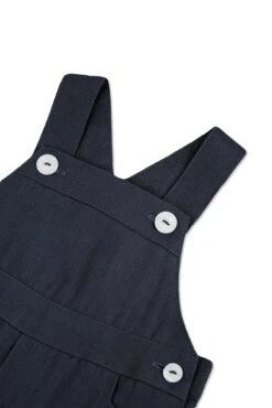 Salopette Courte - Marine Lin 16 Salopette Courte - Marine Lin -Mode Enfantine TY21041 04 3 packshot