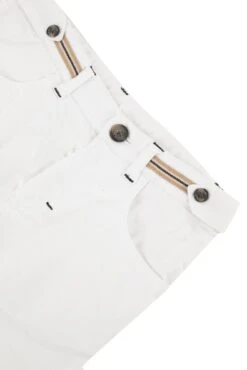 Pantalon - Blanc Sergé 11 Pantalon - Blanc Sergé -Mode Enfantine TY22003 01 3 packshot