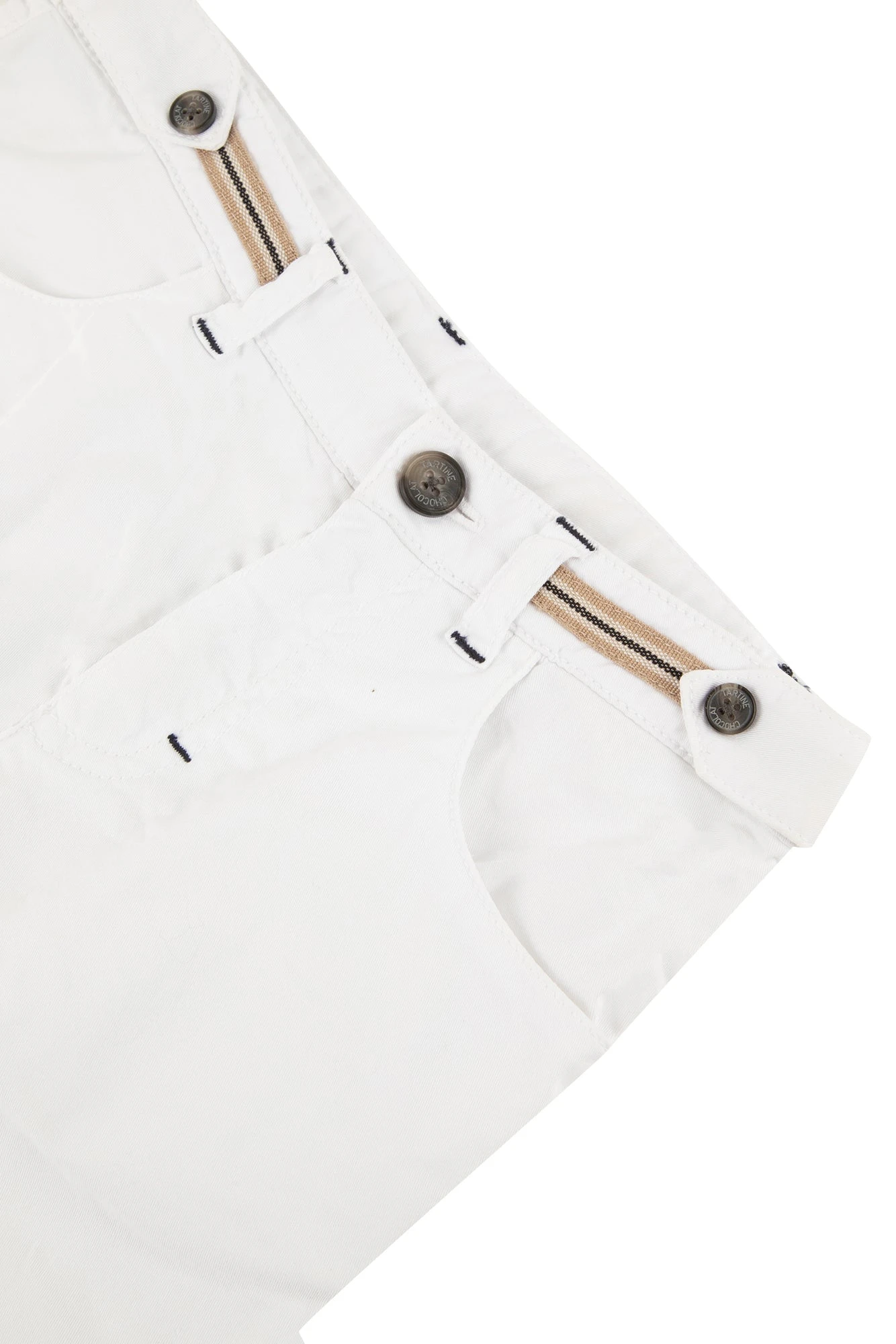 Pantalon - Blanc Sergé 7 Pantalon - Blanc Sergé – Image 5