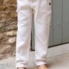 Pantalon - Beige Cargo Lin 1 Pantalon - Beige Cargo Lin -Mode Enfantine TY22023 17 1