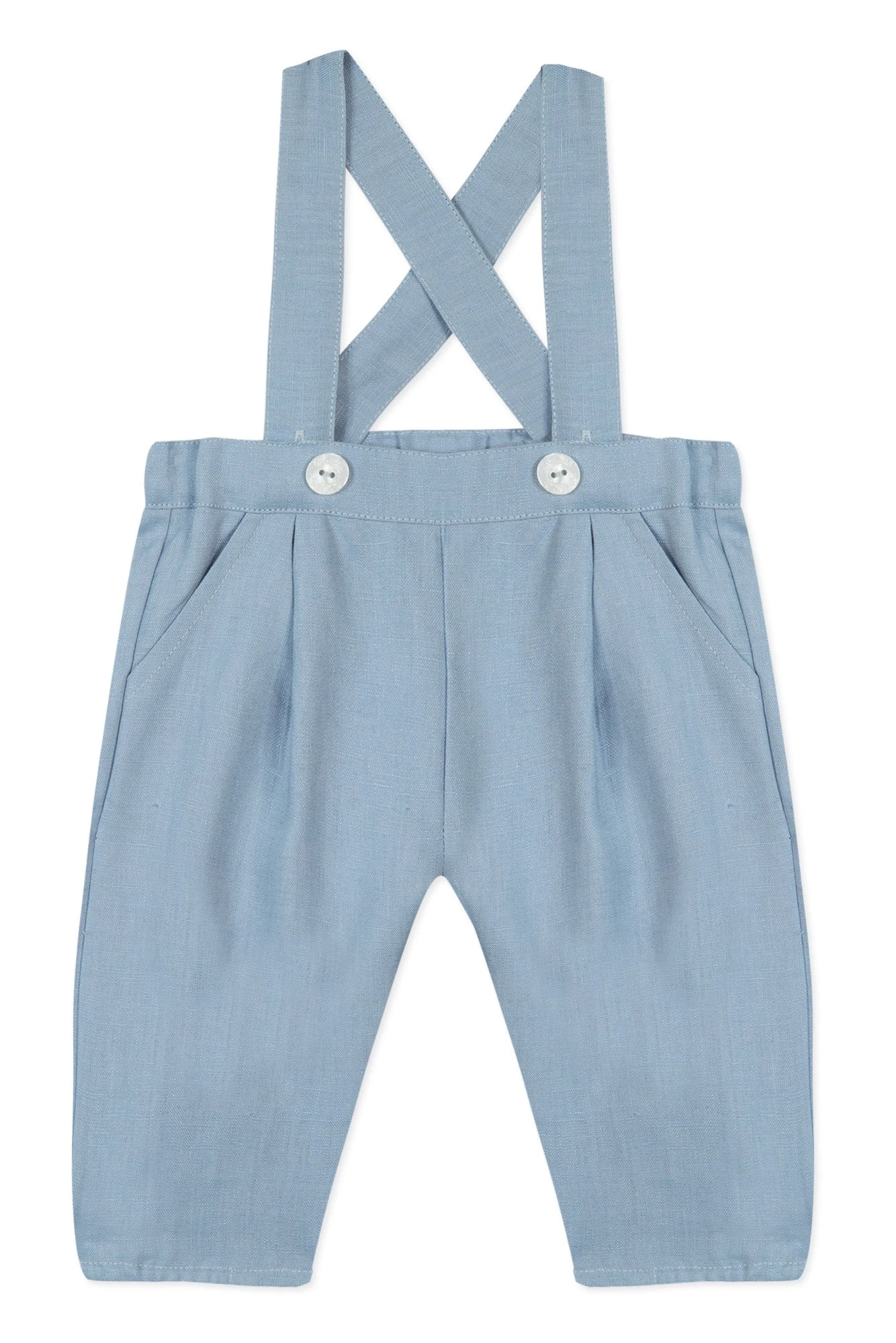Salopette - Bleu Lin 6 Salopette - Bleu Lin – Image 4