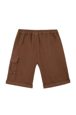 Short - Marron Cargo Lin 12 Short - Marron Cargo Lin -Mode Enfantine TY26033 62 5