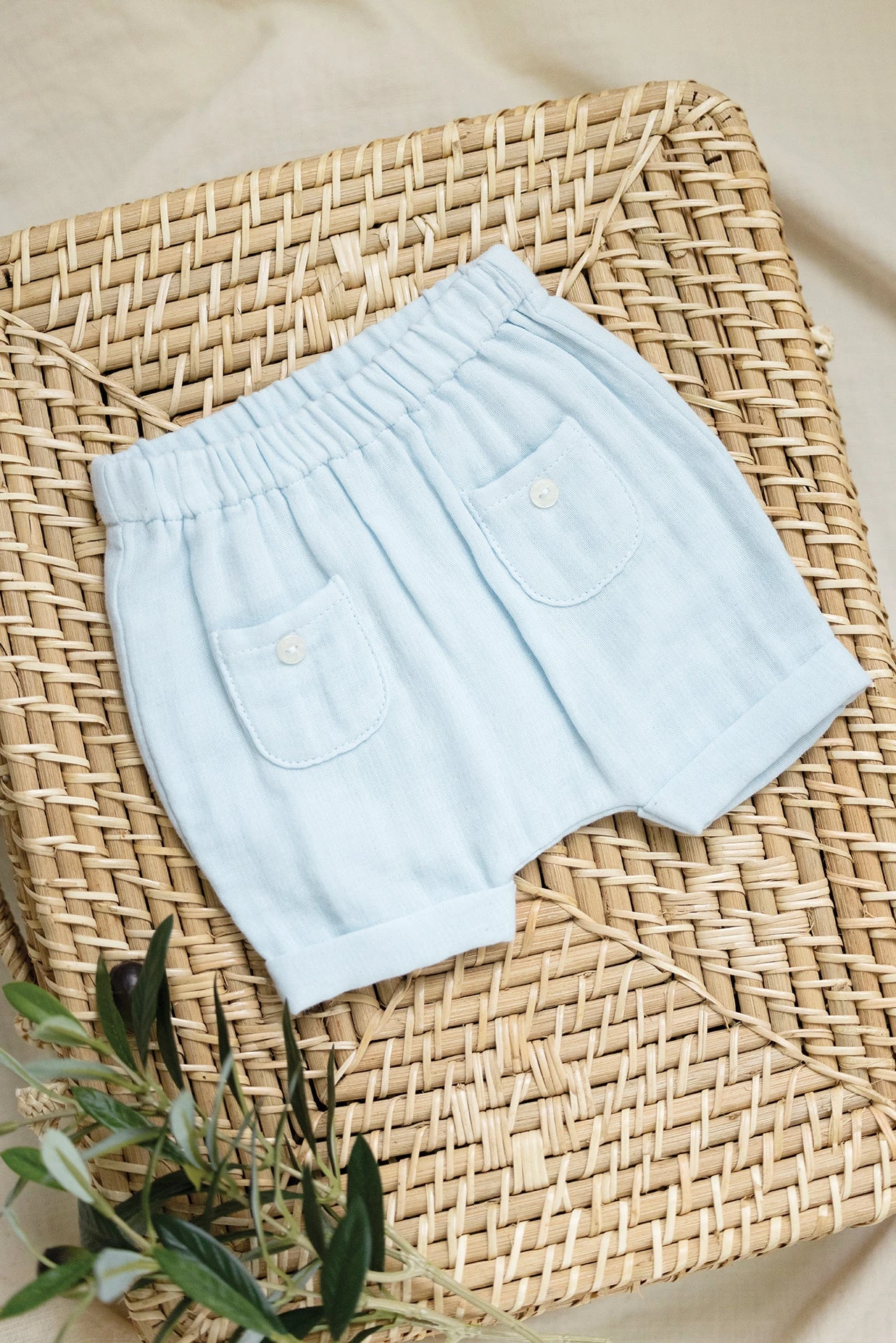 Bloomer - Bleu Grisé Lin 3 Bloomer - Bleu Grisé Lin