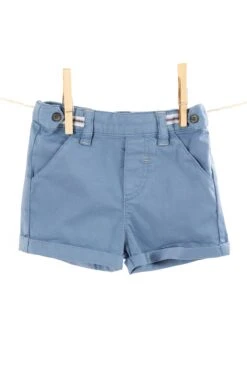 Short - Azur Coton Sergé -Mode Enfantine TY26101 43
