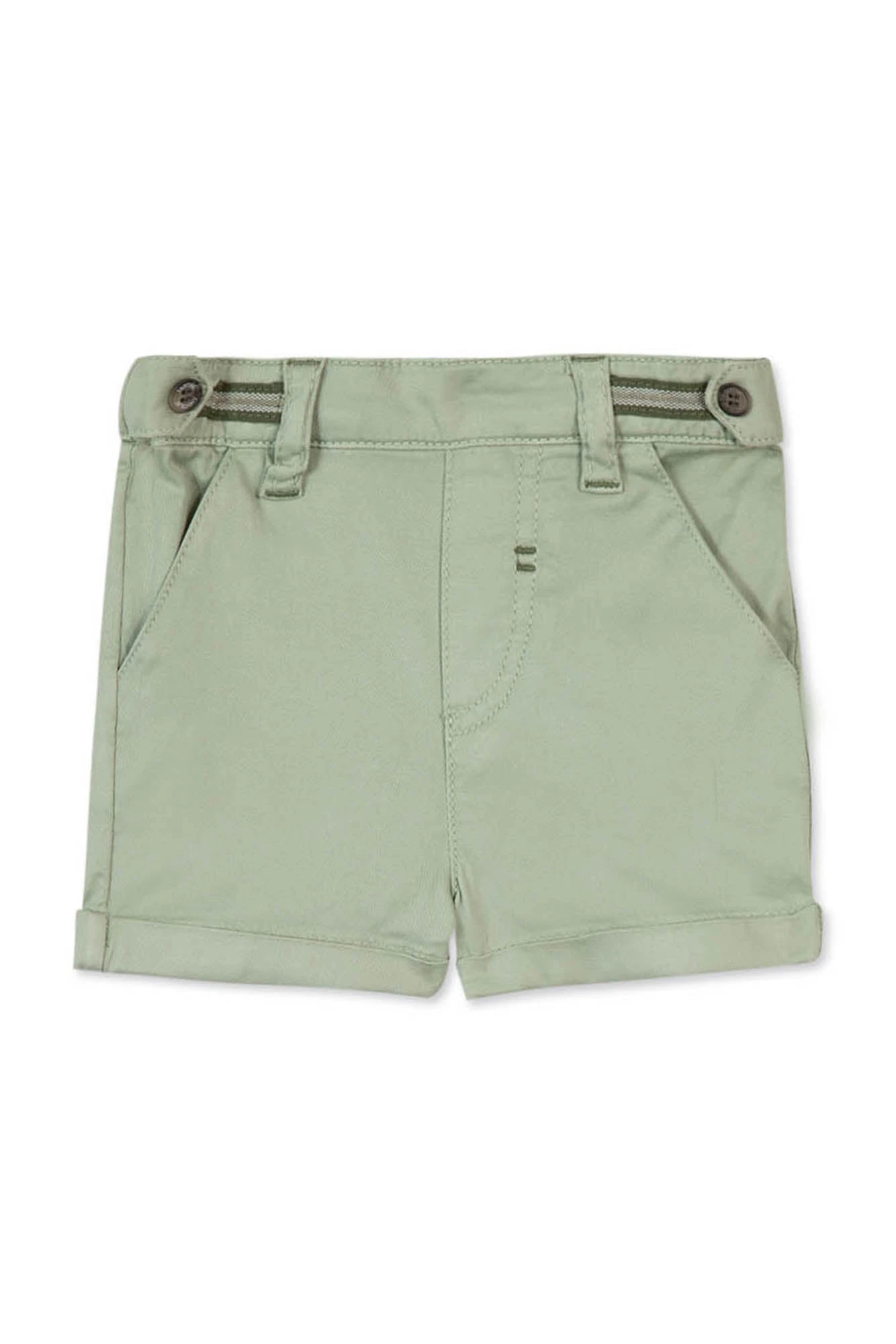 Short - Vert Coton Sergé 7 Short - Vert Coton Sergé – Image 5