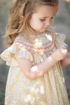 Robe - Tissu Liberty Litchi -Mode Enfantine TY30001 32 3