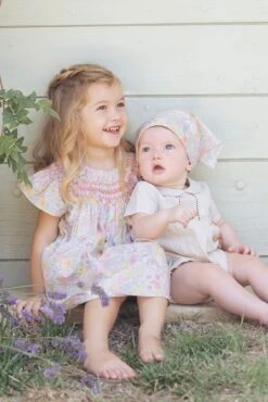 Robe - Tissu Liberty Mimosa