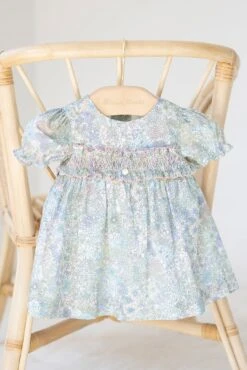 Robe - Vert Tissu Liberty
