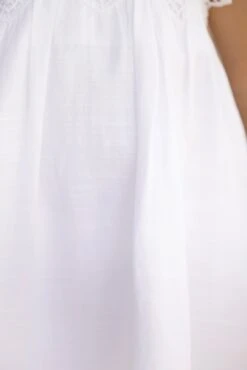 Robe - Blanc Broderie Coton -Mode Enfantine TY30042 01 3