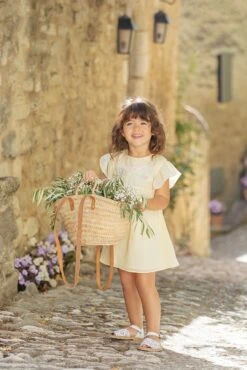 Robe - Jaune Voile De Coton