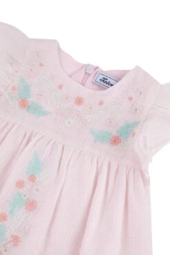 Robe - Rose Pâle Voile De Coton -Mode Enfantine TY30071 31 3 packshot