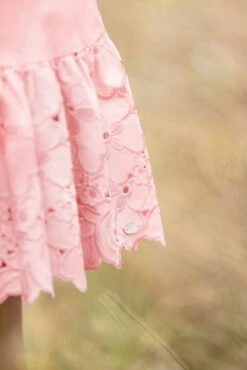 Robe - Rose Broderies Coton -Mode Enfantine TY30072 32 2