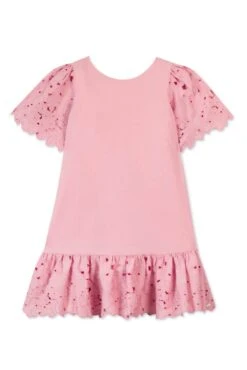 Robe - Rose Broderies Coton -Mode Enfantine TY30072 32 1 packshot