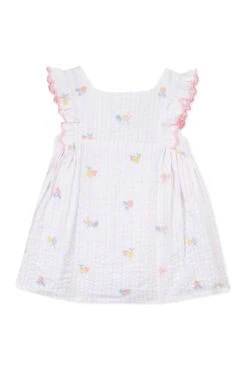 Robe - Blanc Coton 13 Robe - Blanc Coton -Mode Enfantine TY30091 01 1 packshot