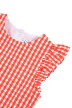 Robe - Rouge Vichy -Mode Enfantine TY30092 35 3 packshot