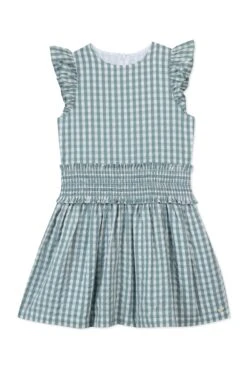 Robe - Vert Vichy -Mode Enfantine TY30092 54 1 packshot