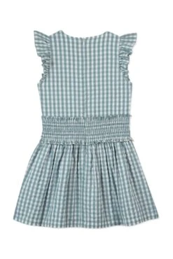 Robe - Vert Vichy -Mode Enfantine TY30092 54 2 packshot