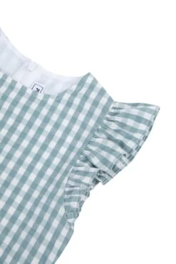 Robe - Vert Vichy -Mode Enfantine TY30092 54 3 packshot