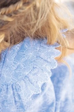 Robe - Bleu Denim Trompe L'œil 10 Robe - Bleu Denim Trompe L'œil -Mode Enfantine TY30101 45 4