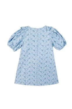 Robe - Bleu Broderies Anglaises 12 Robe - Bleu Broderies Anglaises -Mode Enfantine TY30132 42 2