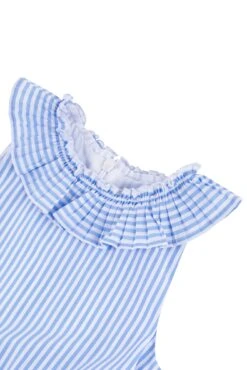 Robe - Bleu Rayures -Mode Enfantine TY30142 42 3 packshot