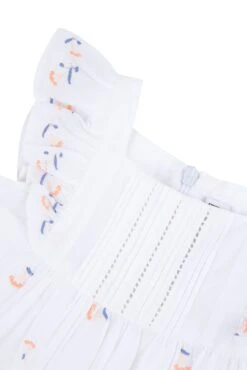 Robe - Blanc Broderies Jour échelle -Mode Enfantine TY30161 01 3 packshot