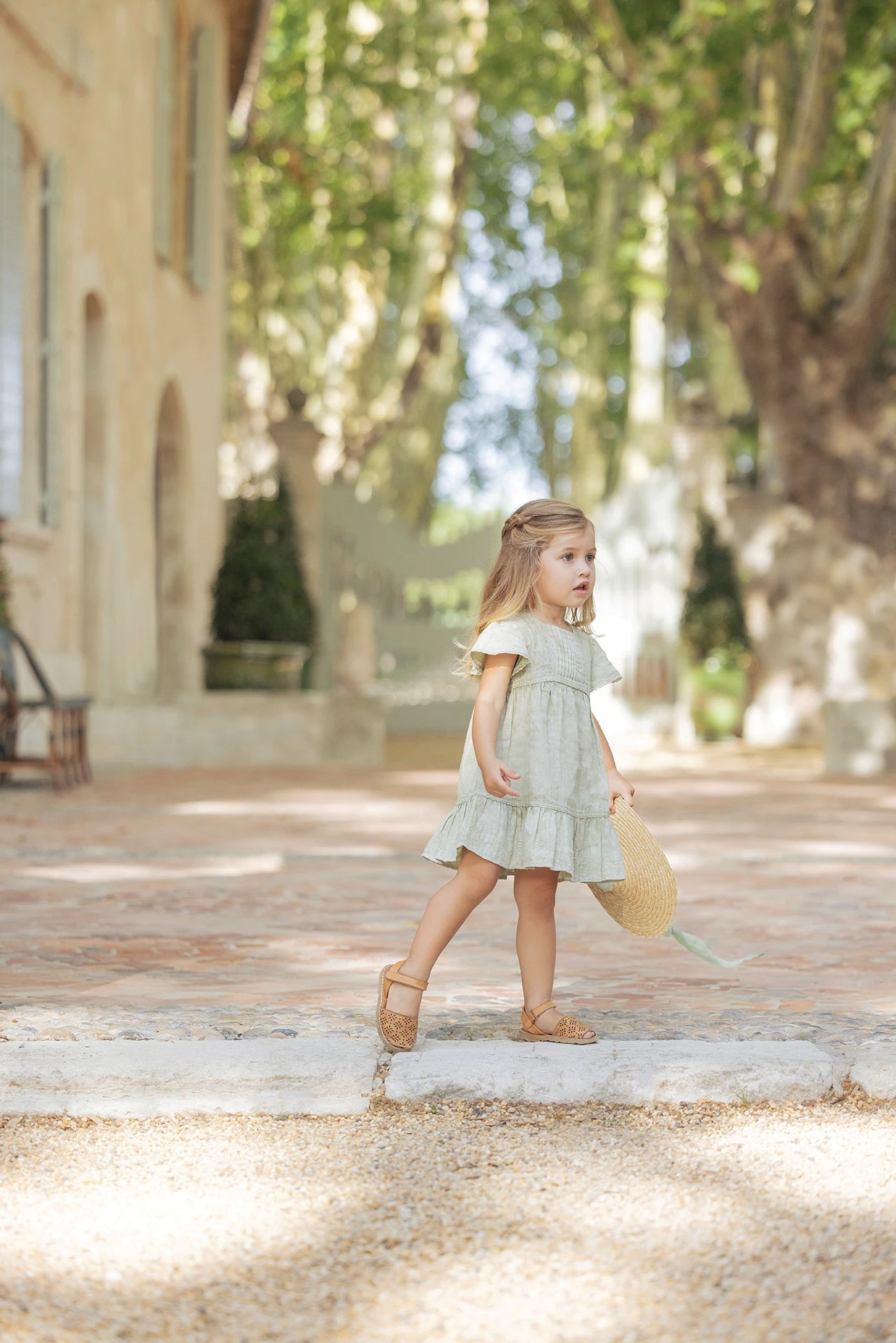 Robe - Vert Champ De Blé 4 Robe - Vert Champ De Blé – Image 2