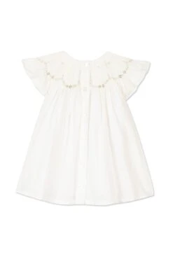 Robe - Ecru Broderies Main 12 Robe - Ecru Broderies Main -Mode Enfantine TY30221 13 2 packshot