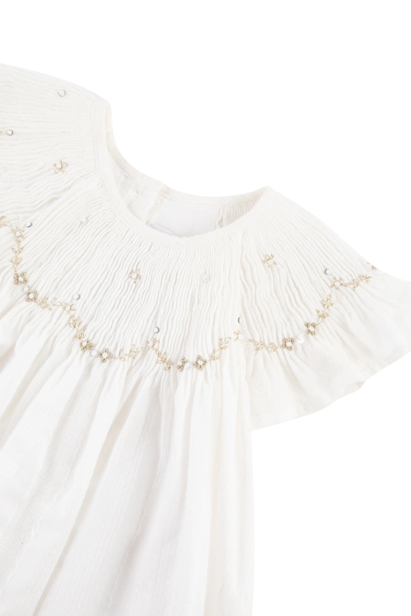 Robe - Ecru Broderies Main 8 Robe - Ecru Broderies Main – Image 6