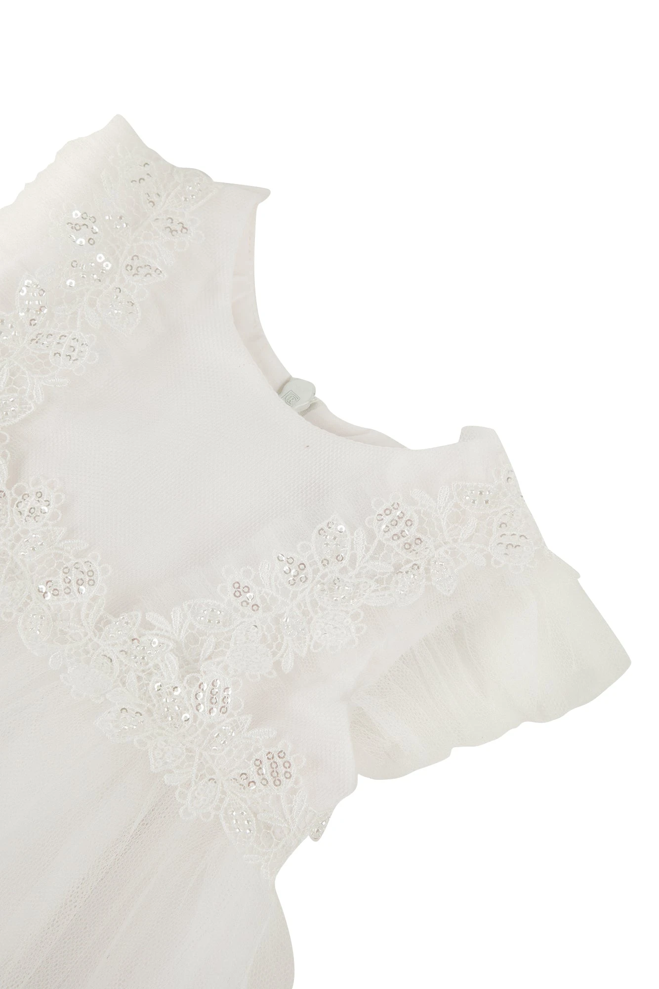 Robe - Ecru Brodée 8 Robe - Ecru Brodée – Image 6