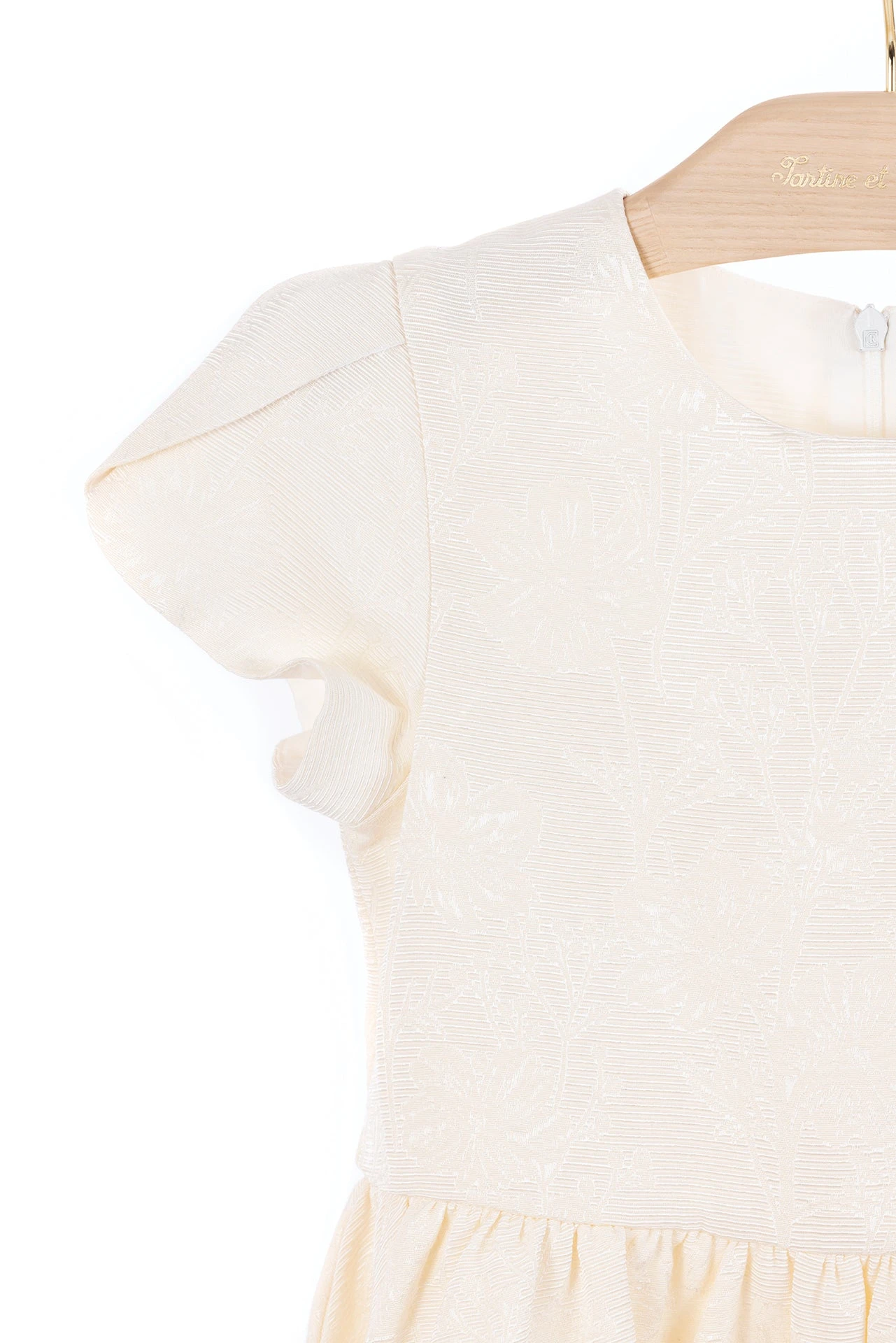 Robe - Ecru Bouffante 7 Robe - Ecru Bouffante – Image 5