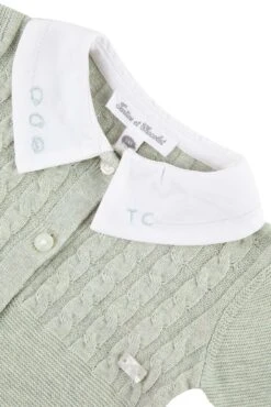 Combinaison Longue - Vert Tilleul Point Mousse 15 Combinaison Longue - Vert Tilleul Point Mousse -Mode Enfantine TY32000 50 3 packshot