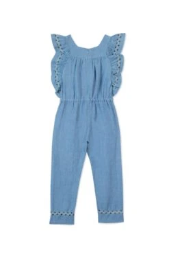 Combinaison Longue - Bleu Denim Lin -Mode Enfantine TY32002 45 2 packshot