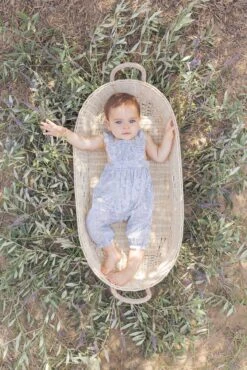 Combinaison Longue - Vert Tissu Liberty