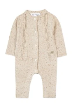 Combinaison Longue - Beige Tricot -Mode Enfantine TY32020 15 1 packshot