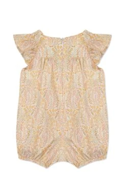 Combinaison Courte - Tissu Liberty Litchi -Mode Enfantine TY33001 32 2