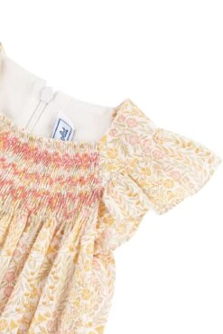 Combinaison Courte - Tissu Liberty Litchi -Mode Enfantine TY33001 32 3