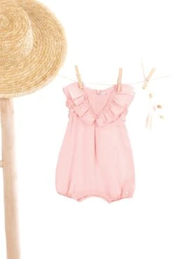 Combinaison Courte - Rose Champ De Blé -Mode Enfantine TY33031 32 1 packshot