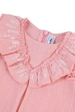 Combinaison Courte - Rose Champ De Blé -Mode Enfantine TY33031 32 3