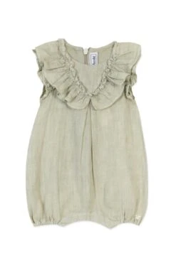 Combinaison Courte - Vert Champ De Blé -Mode Enfantine TY33031 51 1 packshot