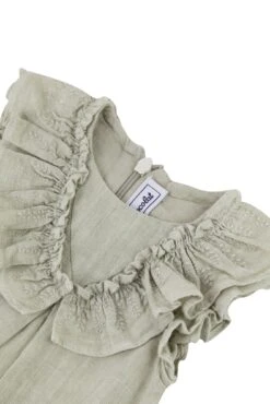 Combinaison Courte - Vert Champ De Blé -Mode Enfantine TY33031 51 3 packshot