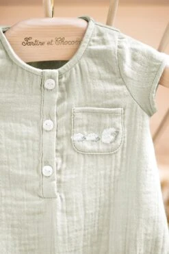 Combinaison Courte - Vert Tilleul Coton 14 Combinaison Courte - Vert Tilleul Coton -Mode Enfantine TY33050 50 1 35cfb64e 946d 487d acbb bf8965b53c26