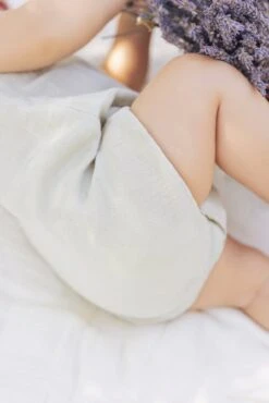 Combinaison Courte - Vert Tilleul Coton 12 Combinaison Courte - Vert Tilleul Coton -Mode Enfantine TY33050 50 2